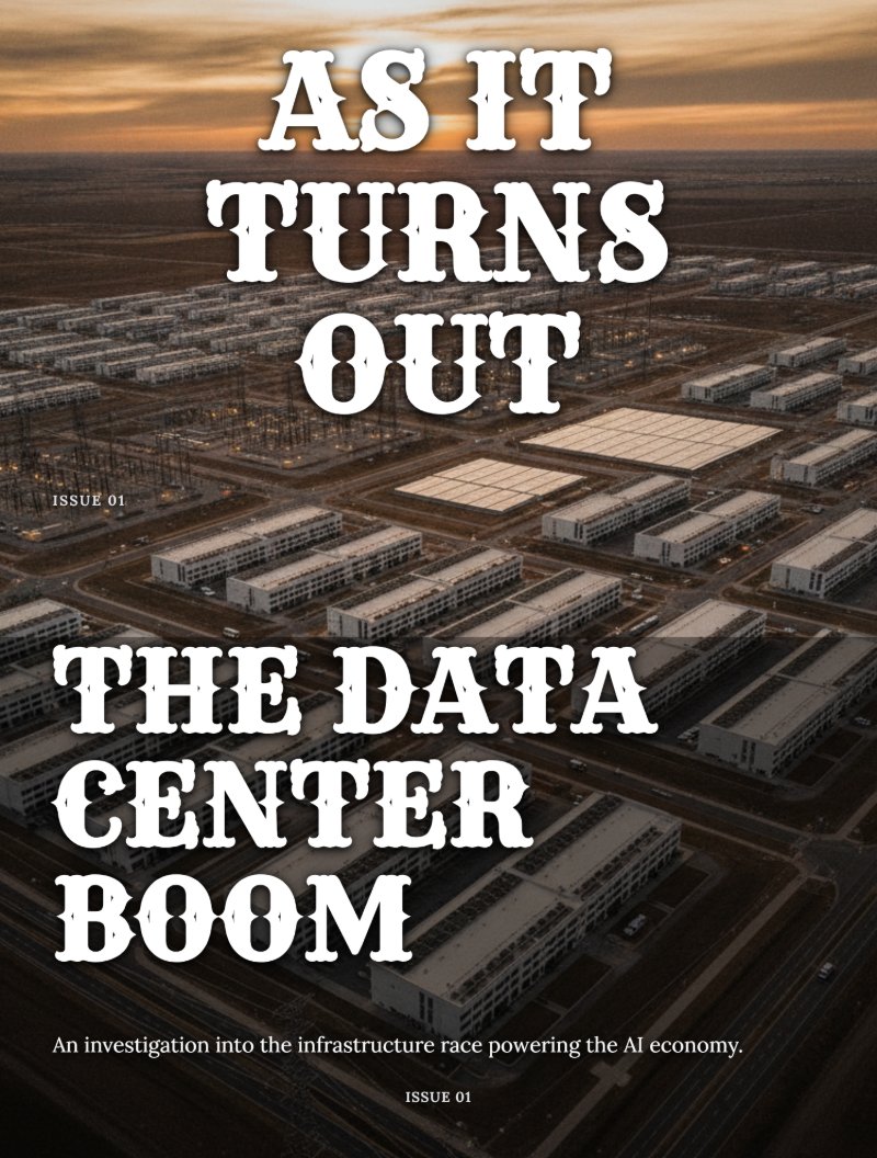 WHEN THE DATA CENTER COMES. — page 1