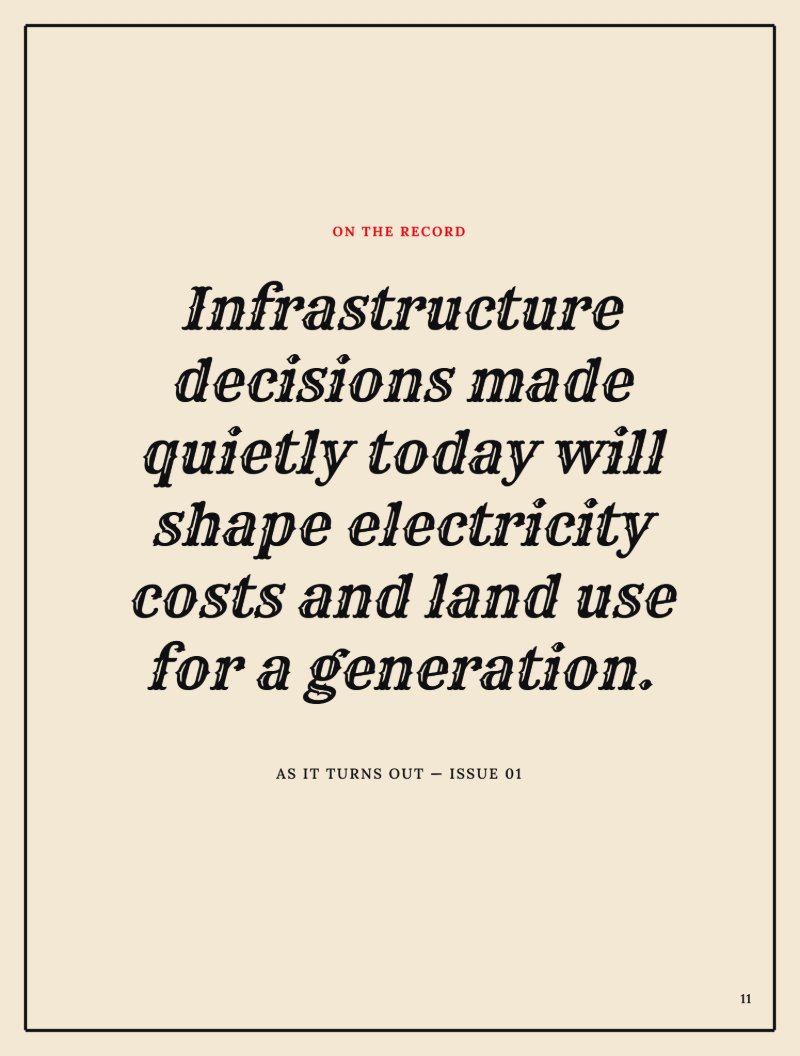 WHEN THE DATA CENTER COMES. — page 11