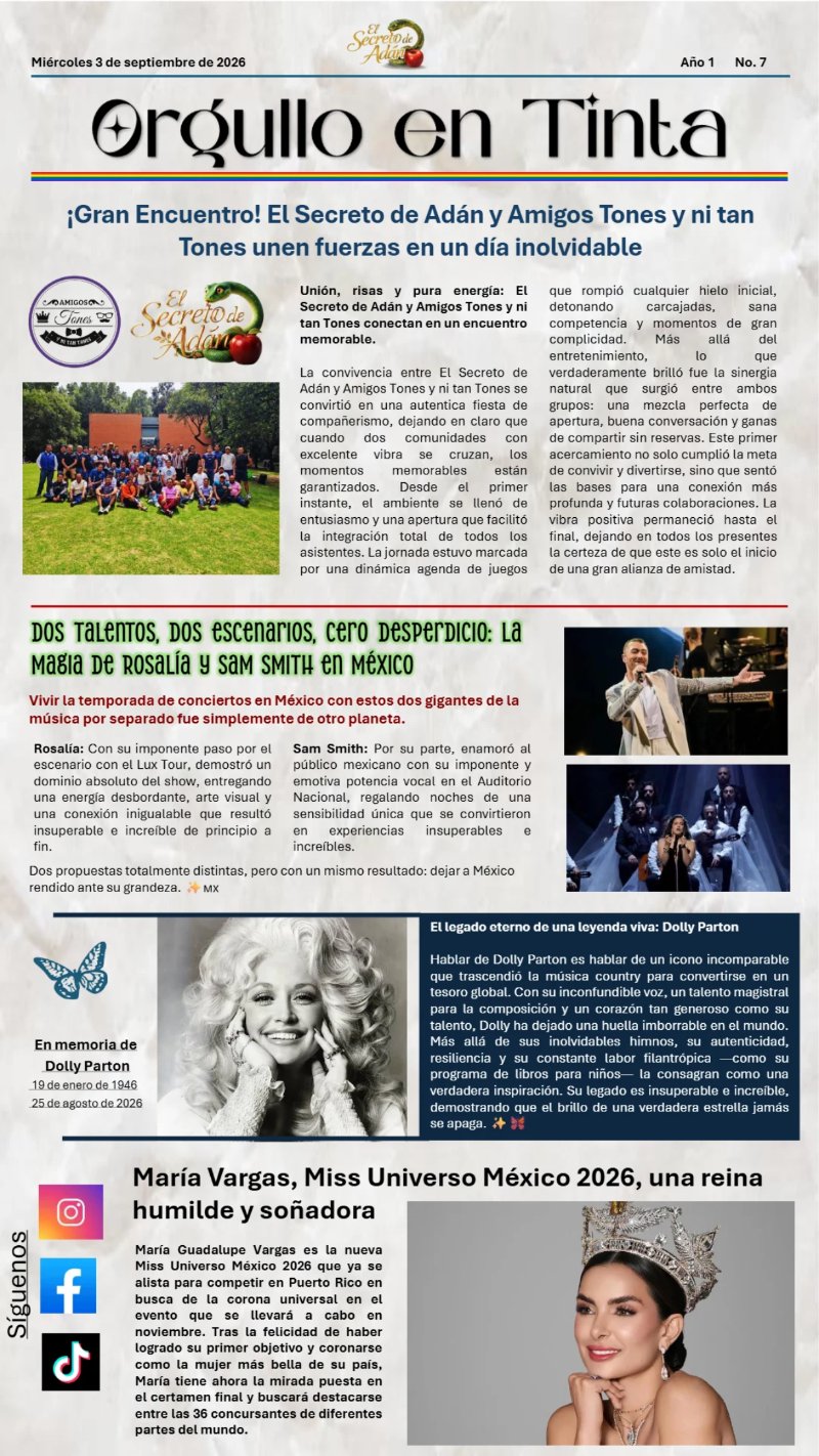 Orgullo en Tinta No7 — page 1