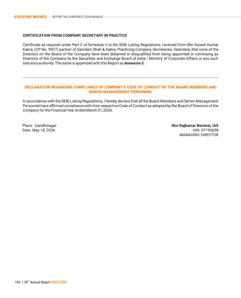 GNFC Annual Report 2025-26 — page 178
