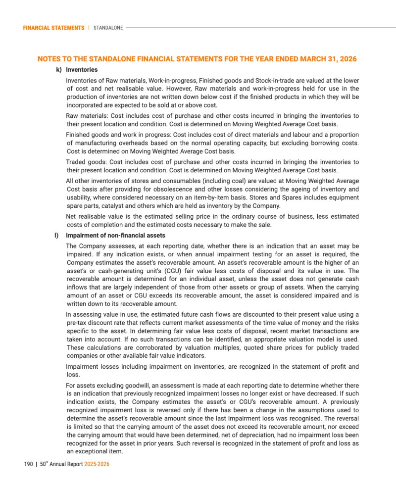 GNFC Annual Report 2025-26 — page 214