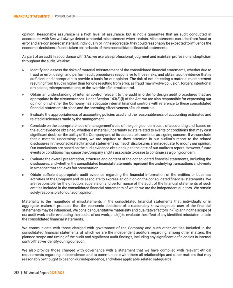 GNFC Annual Report 2025-26 — page 280