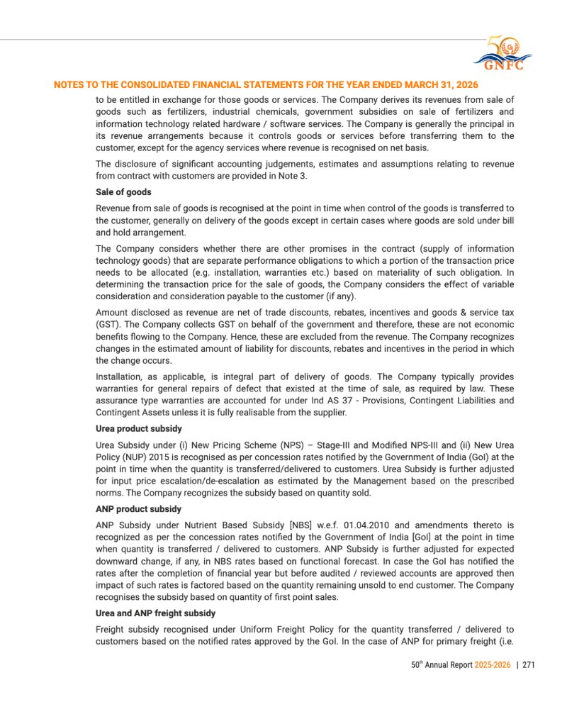 GNFC Annual Report 2025-26 — page 295