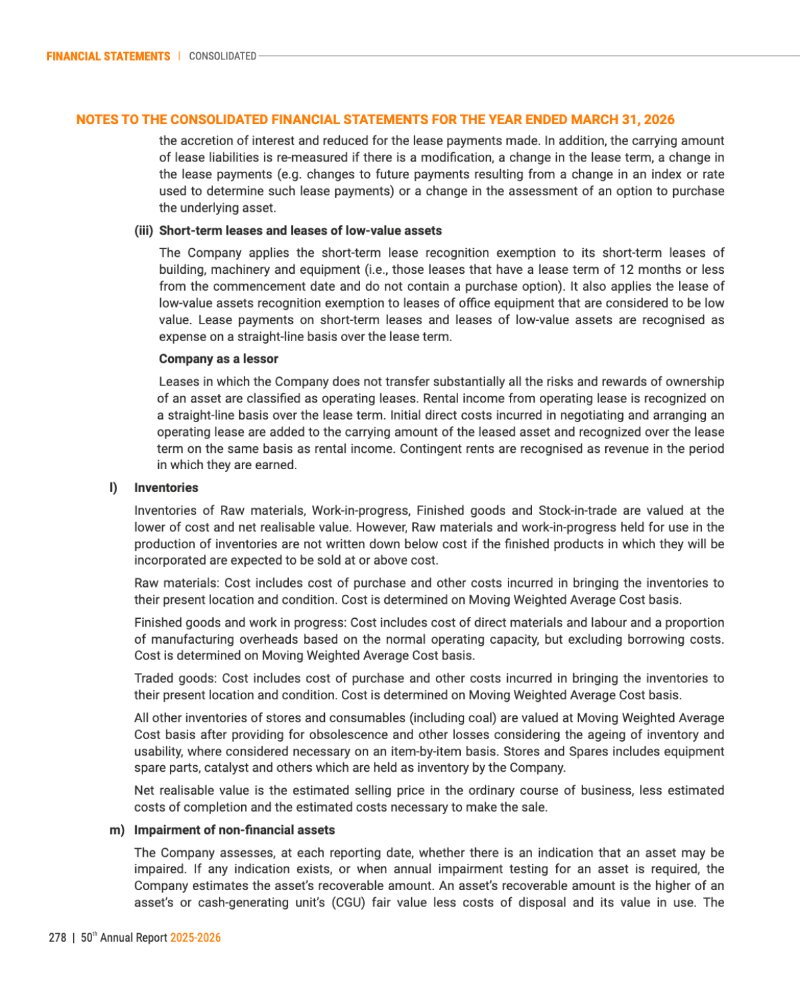 GNFC Annual Report 2025-26 — page 302