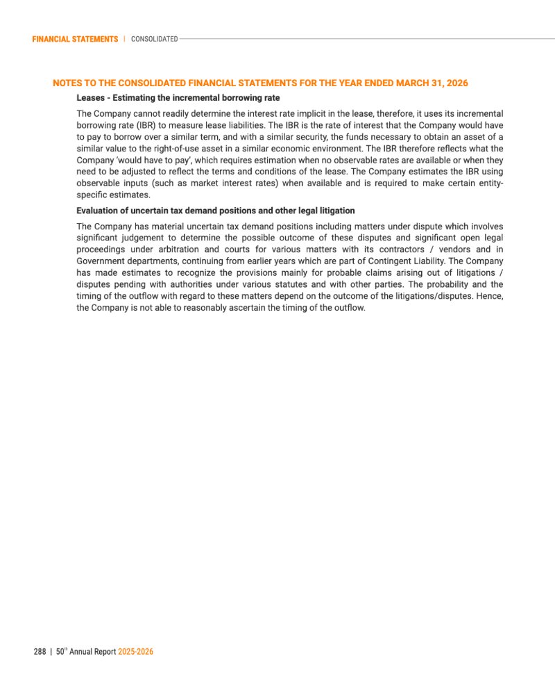 GNFC Annual Report 2025-26 — page 312