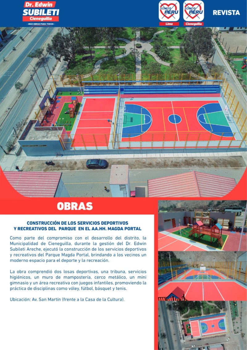 EDWIN SUBILETI: EXPERIENCIA Y GESTIÓN PARA CIENEGUILLA — page 11
