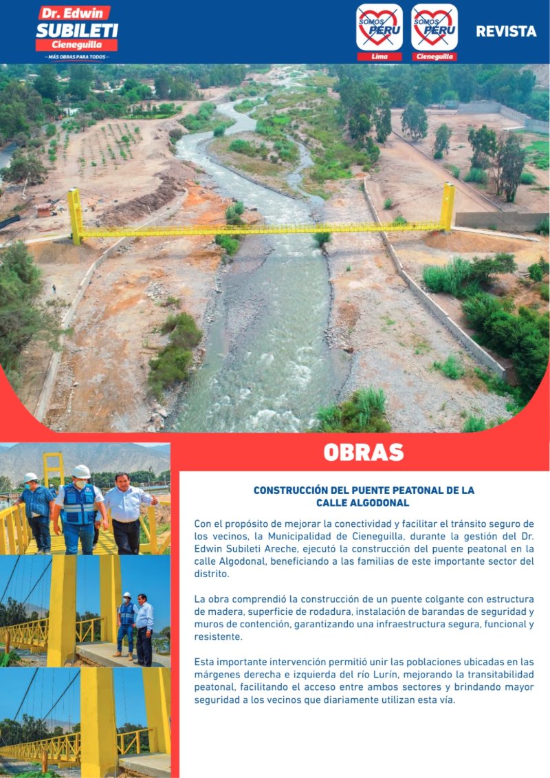 EDWIN SUBILETI: EXPERIENCIA Y GESTIÓN PARA CIENEGUILLA — page 22