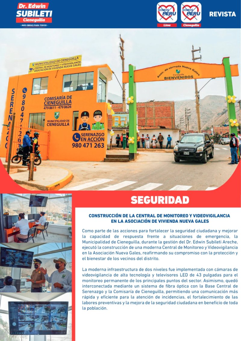 EDWIN SUBILETI: EXPERIENCIA Y GESTIÓN PARA CIENEGUILLA — page 25
