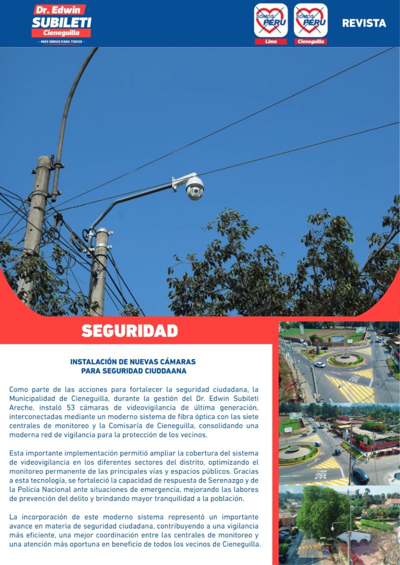 EDWIN SUBILETI: EXPERIENCIA Y GESTIÓN PARA CIENEGUILLA — page 28
