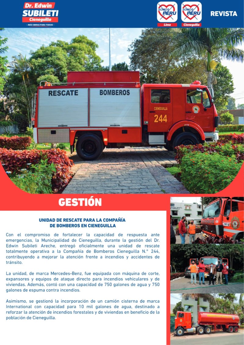 EDWIN SUBILETI: EXPERIENCIA Y GESTIÓN PARA CIENEGUILLA — page 32