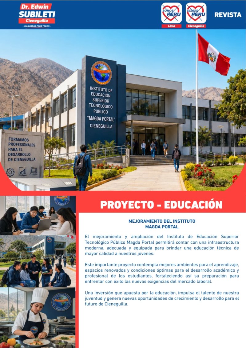 EDWIN SUBILETI: EXPERIENCIA Y GESTIÓN PARA CIENEGUILLA — page 41