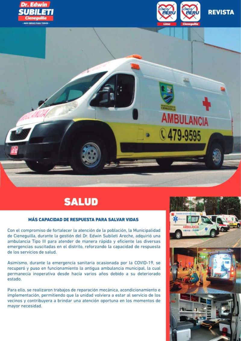 EDWIN SUBILETI: EXPERIENCIA Y GESTIÓN PARA CIENEGUILLA — page 7