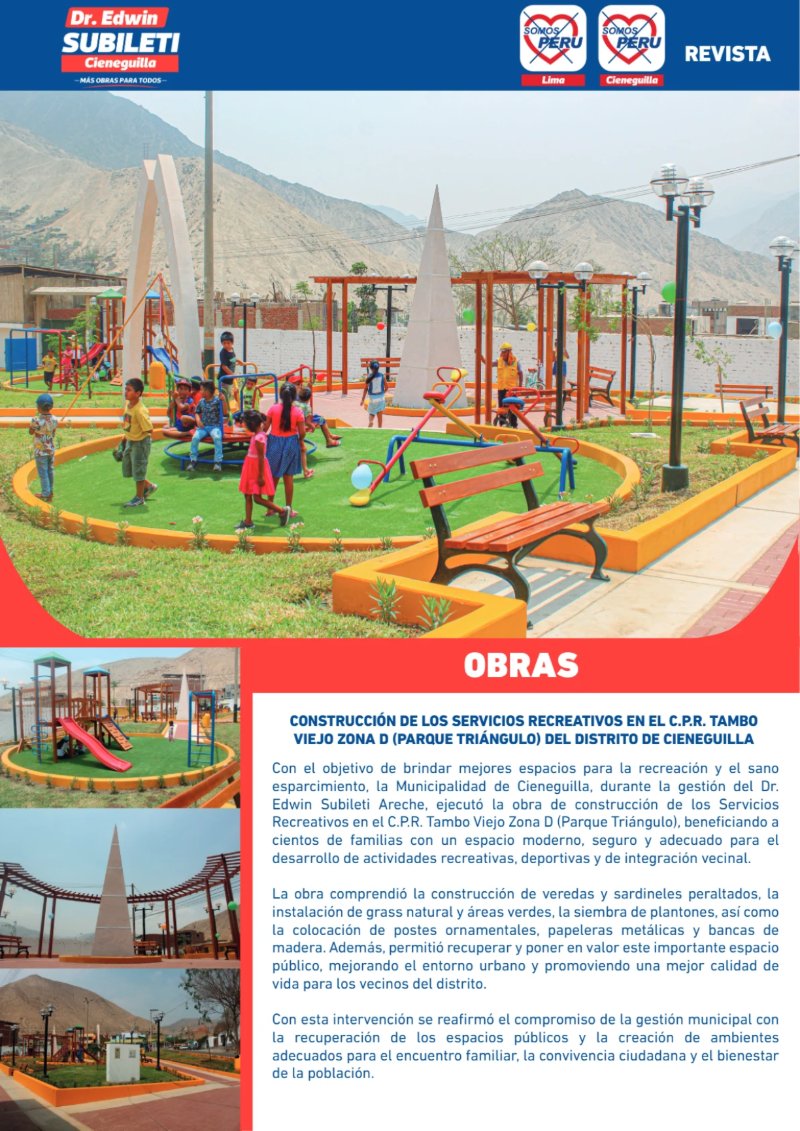 EDWIN SUBILETI: EXPERIENCIA Y GESTIÓN PARA CIENEGUILLA — page 8