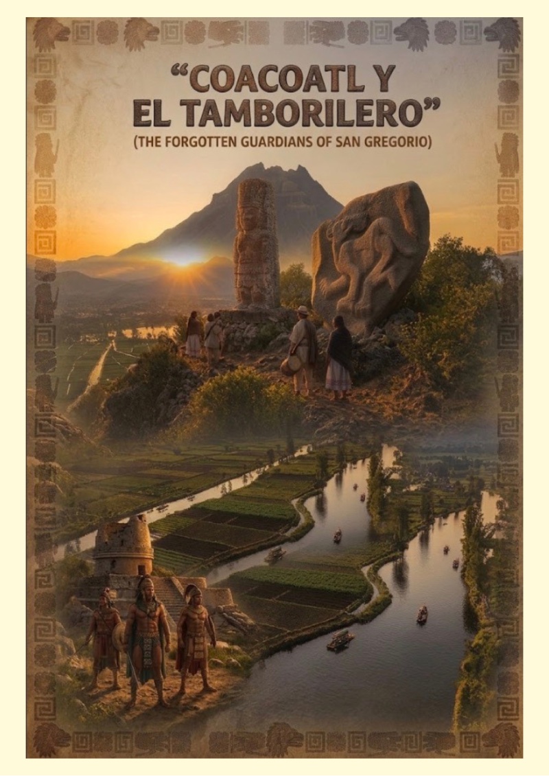 “Coacoatl y el Tamborilero” — page 1