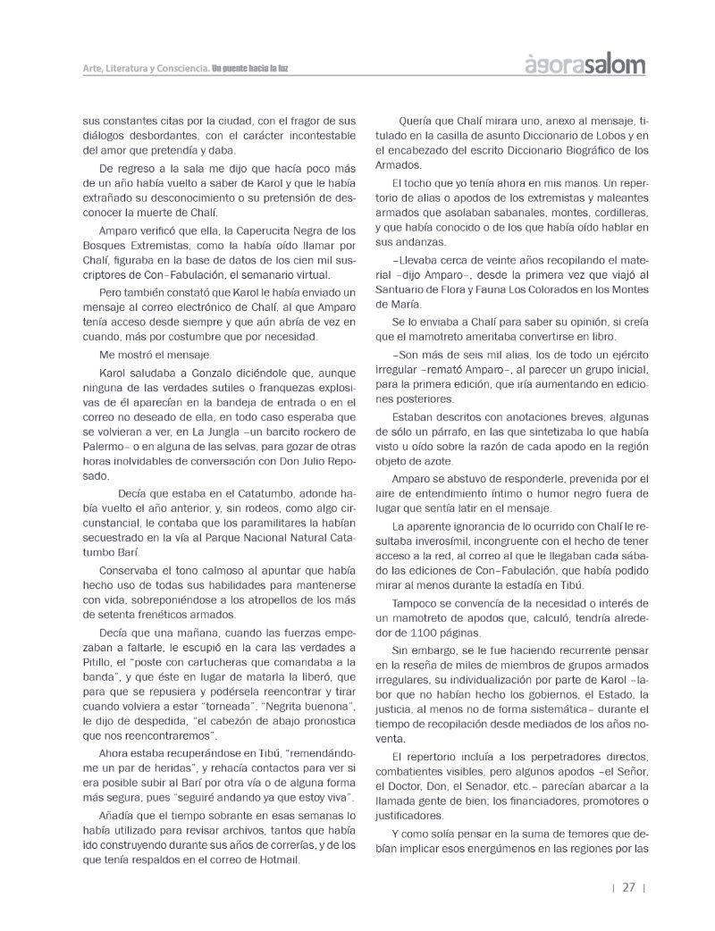 Revista Agorasalom 39 -web- — page 27