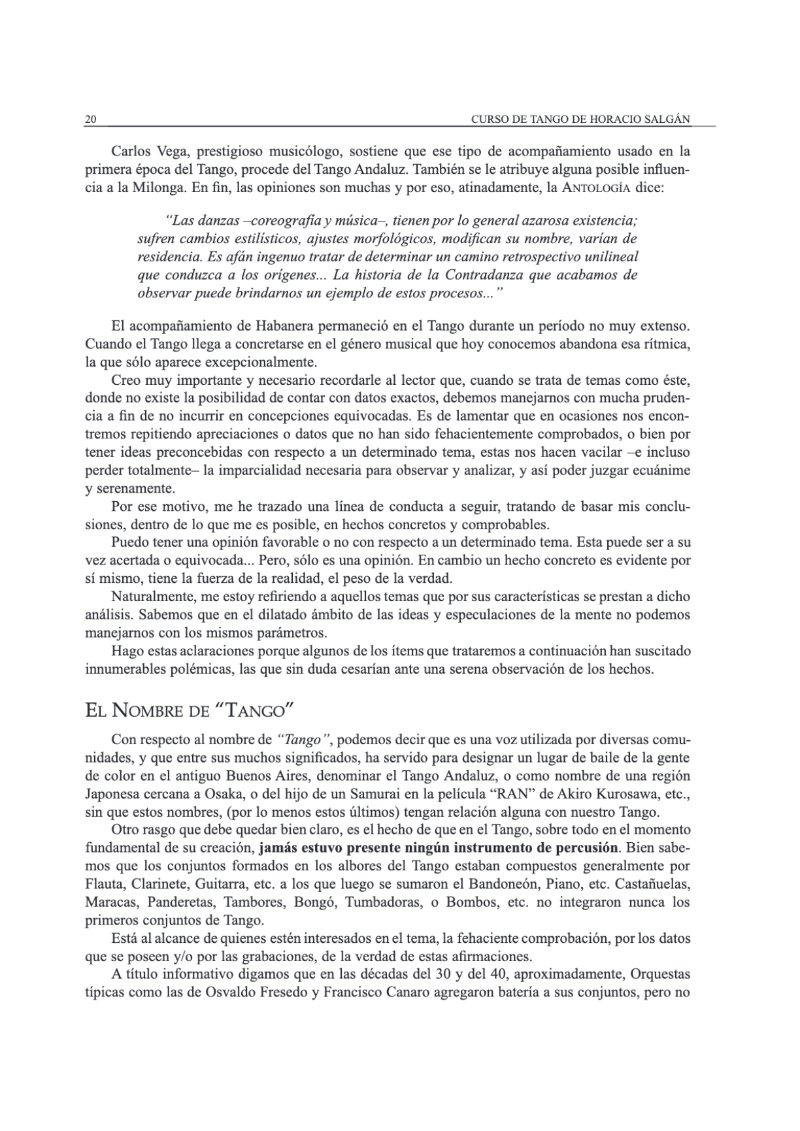 Curso de Tango - 3ra. Edición — page 10