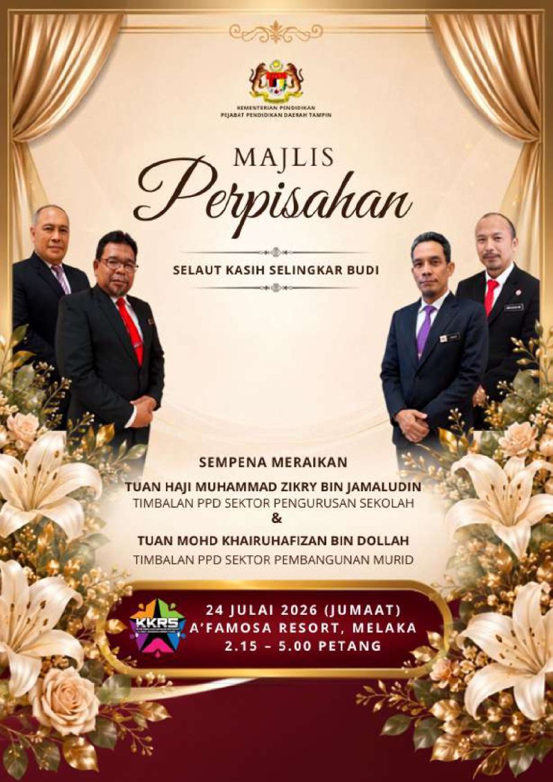 MAJLIS PERPISAHAN SELAUT KASIH SELINGKAR BUDI — page 1