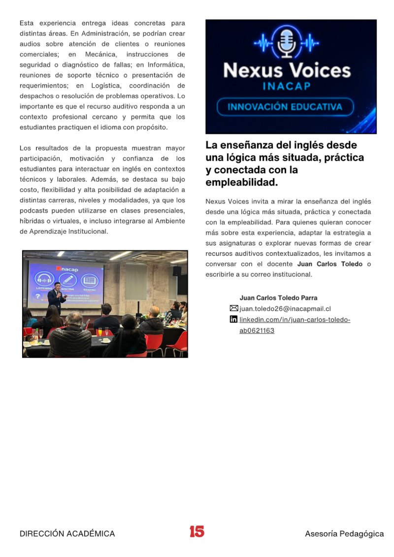 Revista Conexión Académica 1 — page 15