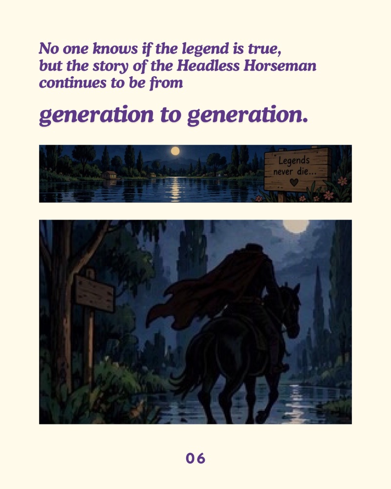 The mystery of the headless horseman — page 6