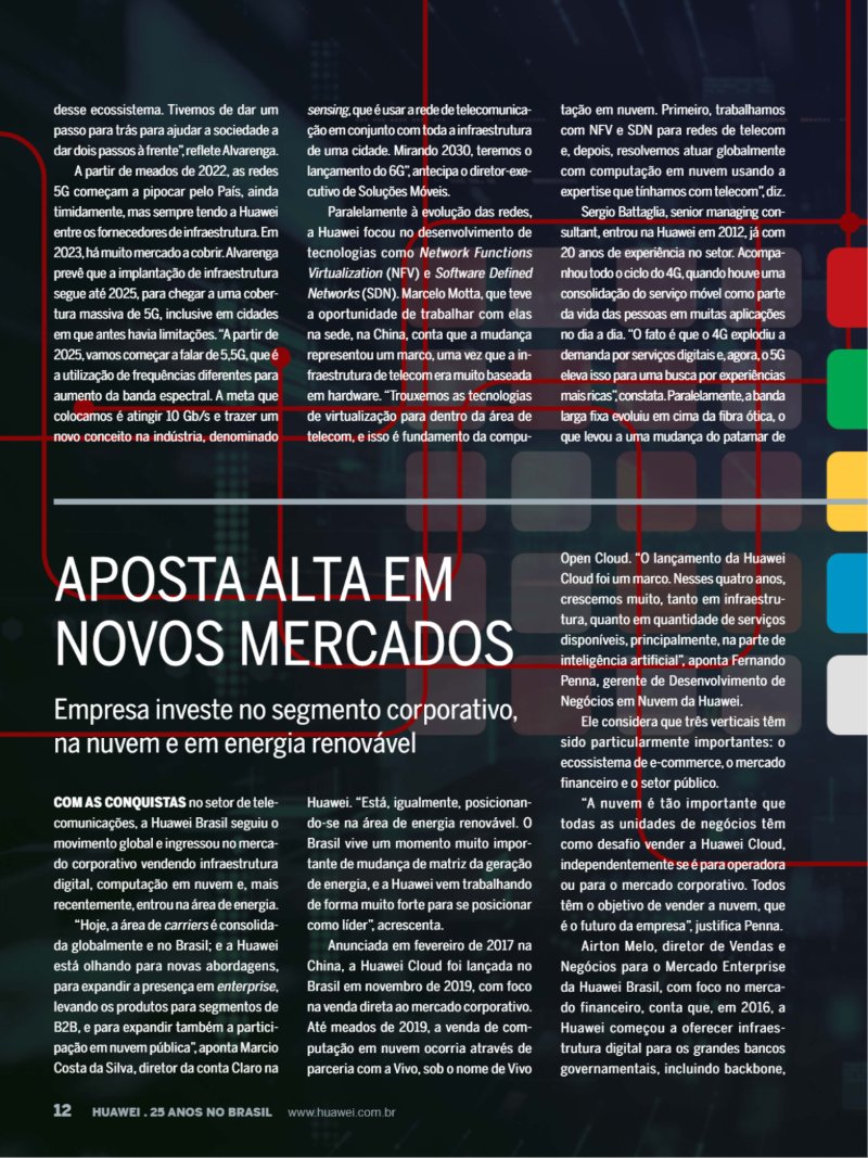 Huawei Brasil 25 anos — page 12