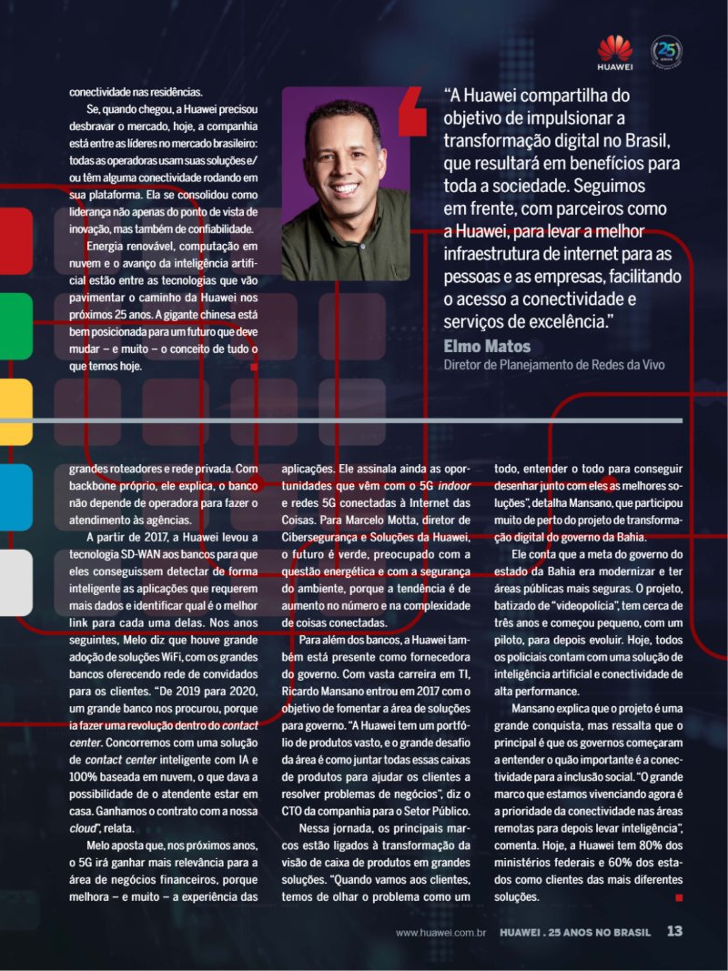 Huawei Brasil 25 anos — page 13