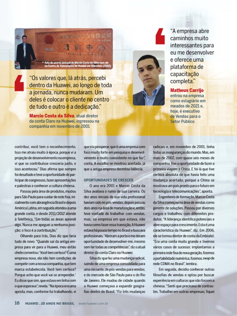 Huawei Brasil 25 anos — page 16