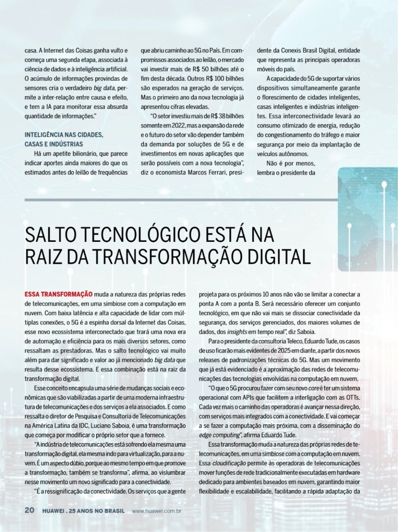 Huawei Brasil 25 anos — page 20