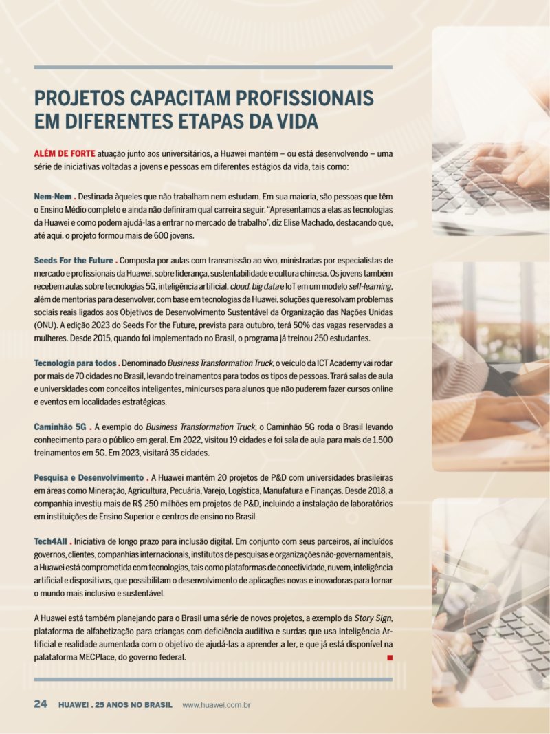 Huawei Brasil 25 anos — page 24