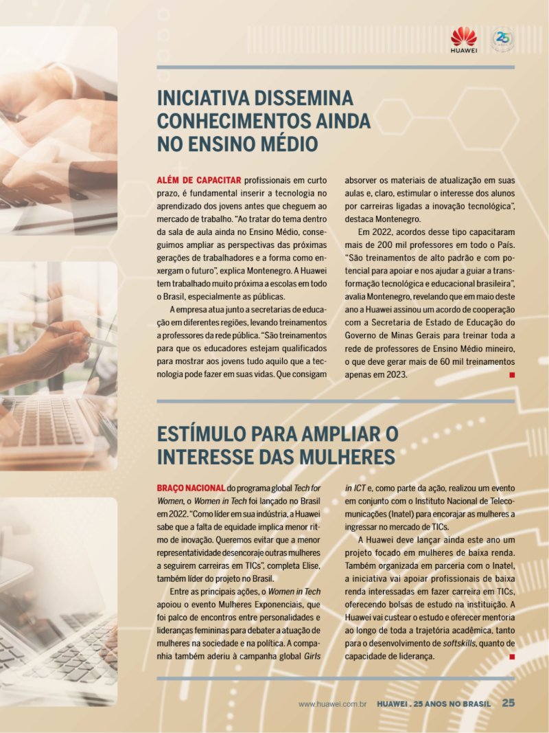 Huawei Brasil 25 anos — page 25