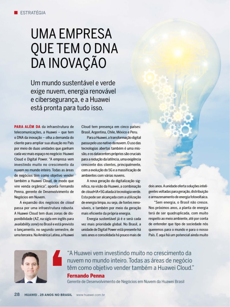 Huawei Brasil 25 anos — page 28