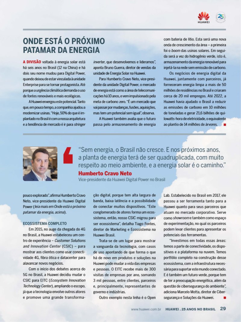 Huawei Brasil 25 anos — page 29
