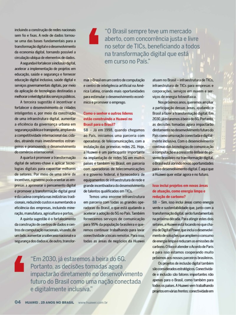 Huawei Brasil 25 anos — page 4