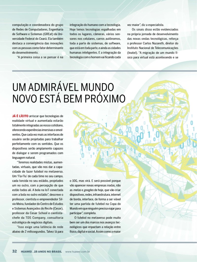 Huawei Brasil 25 anos — page 32