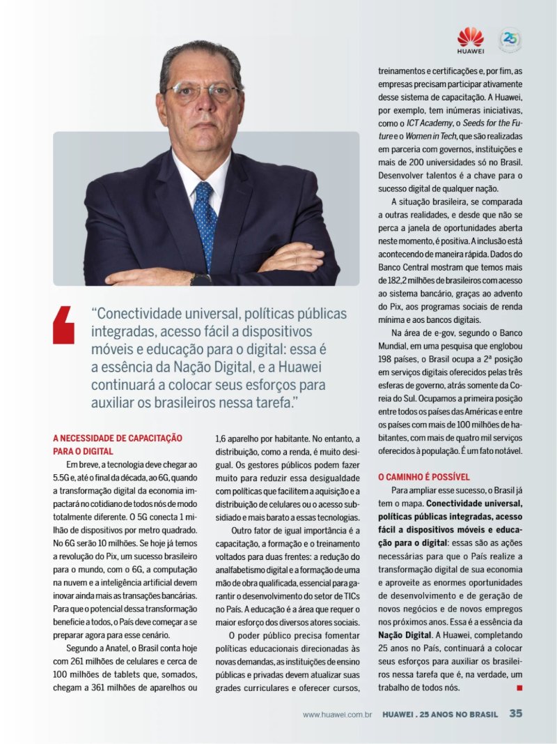 Huawei Brasil 25 anos — page 35