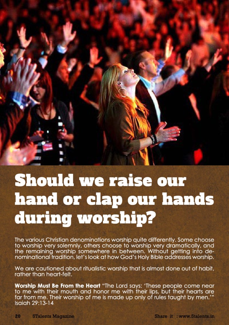5Talents Magazine – Issue 1, July 2012 — page 20