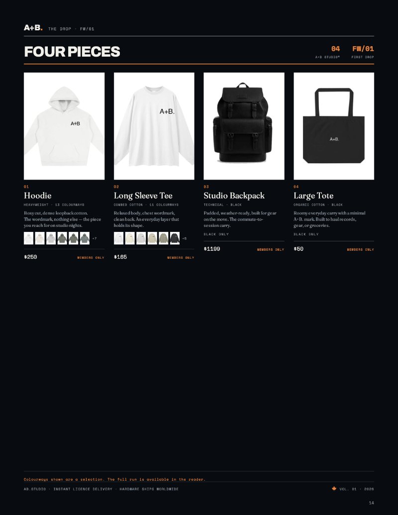 AB.STUDIO Catalogue - Fall / Winter 2026 — page 14