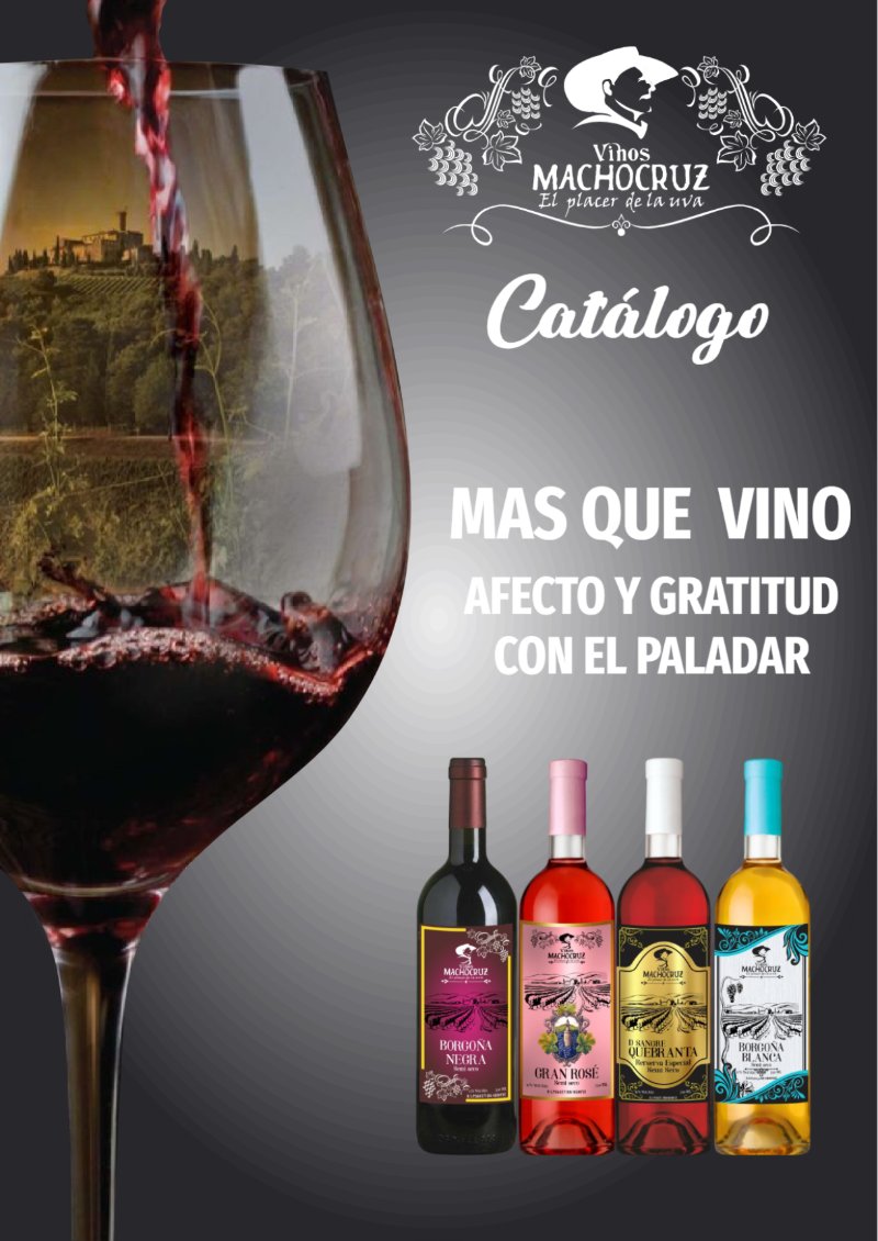 CATALOGO DE VINOS MACHOCRUZ OCTUBRE 26 — page 1