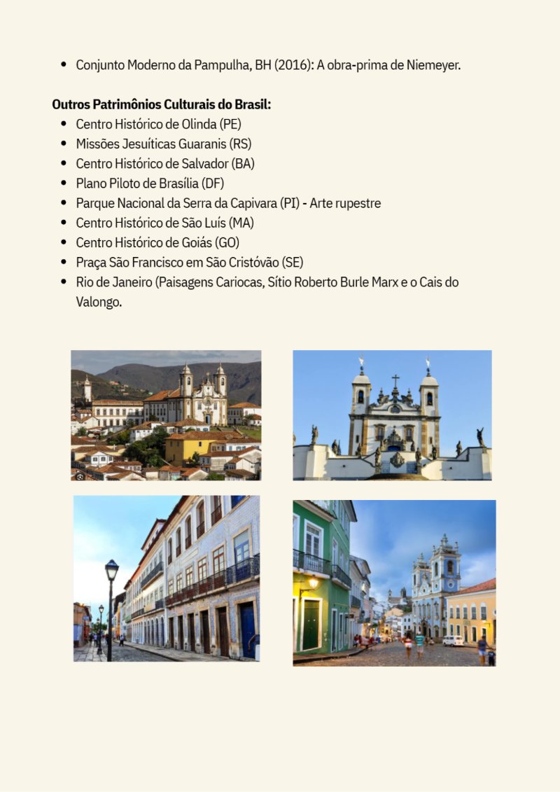 PATRIMÔNIO CILTURAL DA  HUMANIADE — page 7