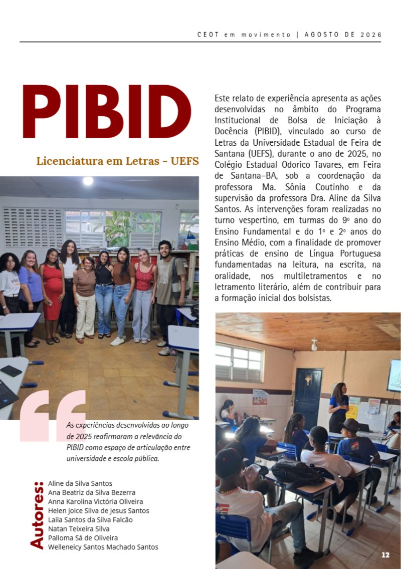 CEOT EM MOVIMENTO — page 12
