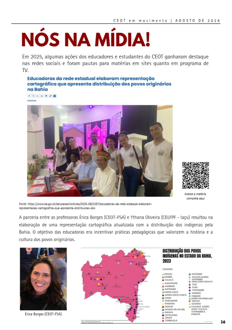 CEOT EM MOVIMENTO — page 16