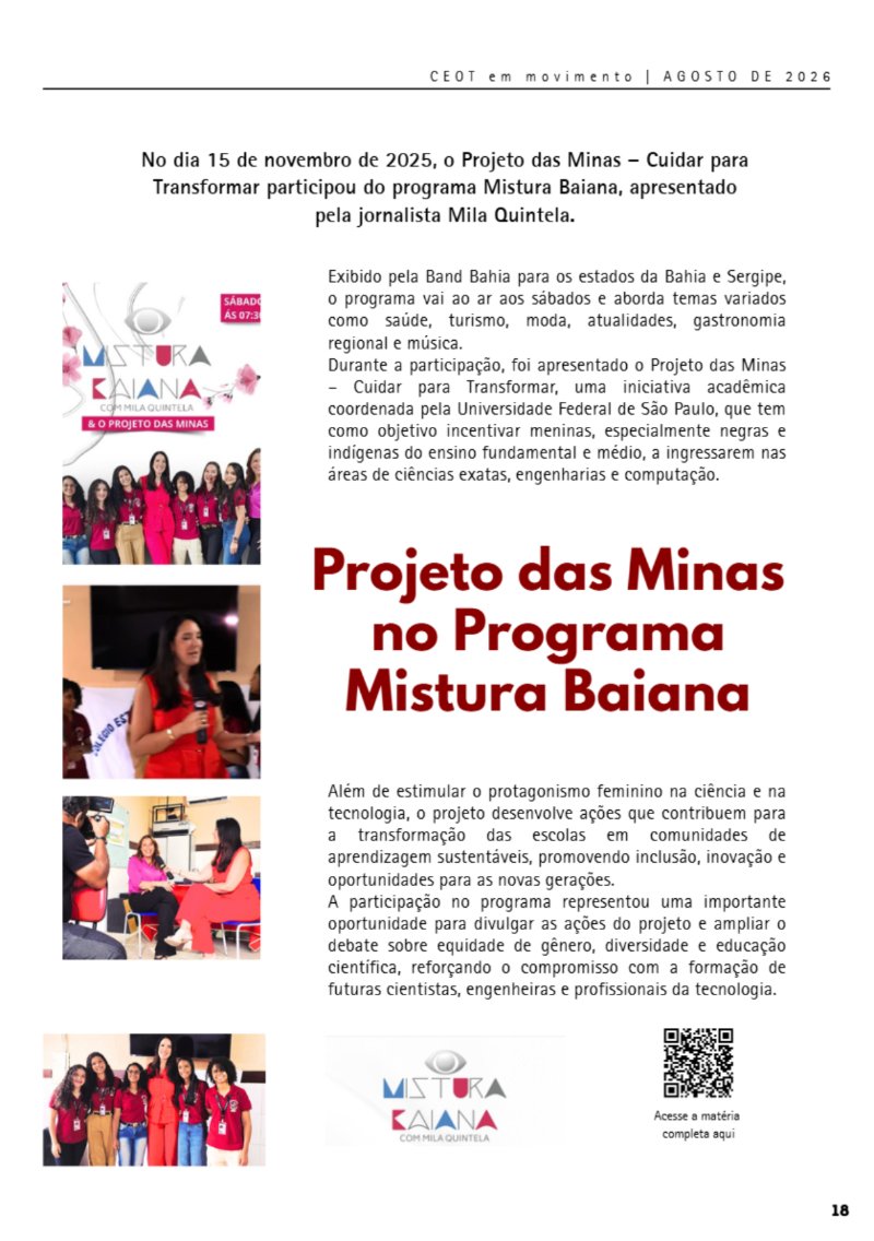 CEOT EM MOVIMENTO — page 18