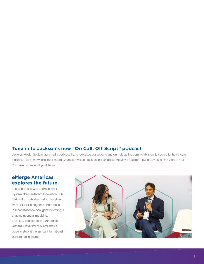 2026 Report to the Community — page 11