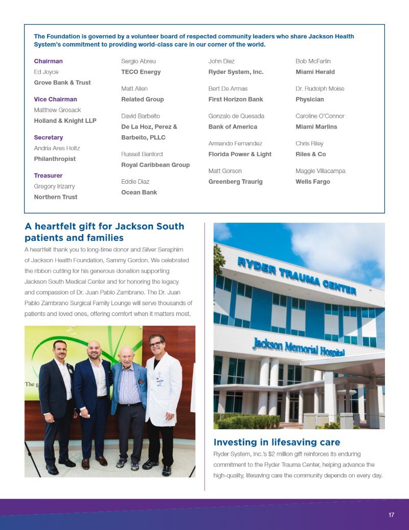 2026 Report to the Community — page 17
