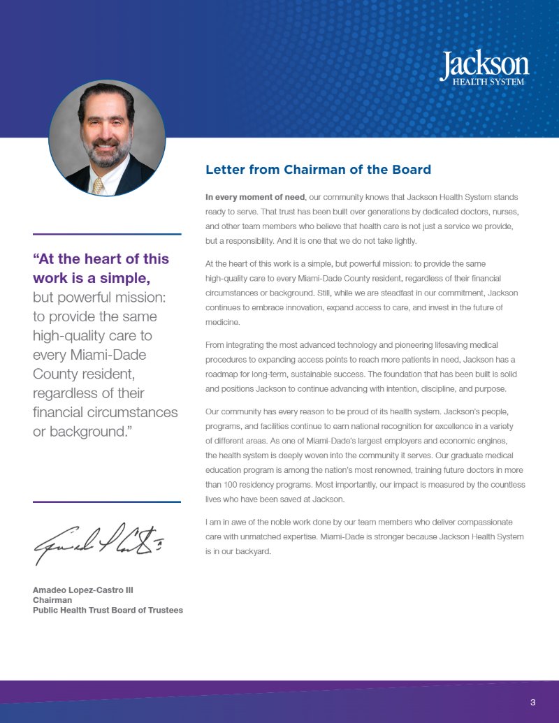 2026 Report to the Community — page 3