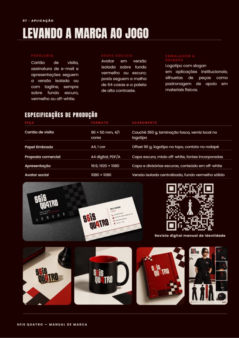 Visual Identidade Seis Quatro — page 14