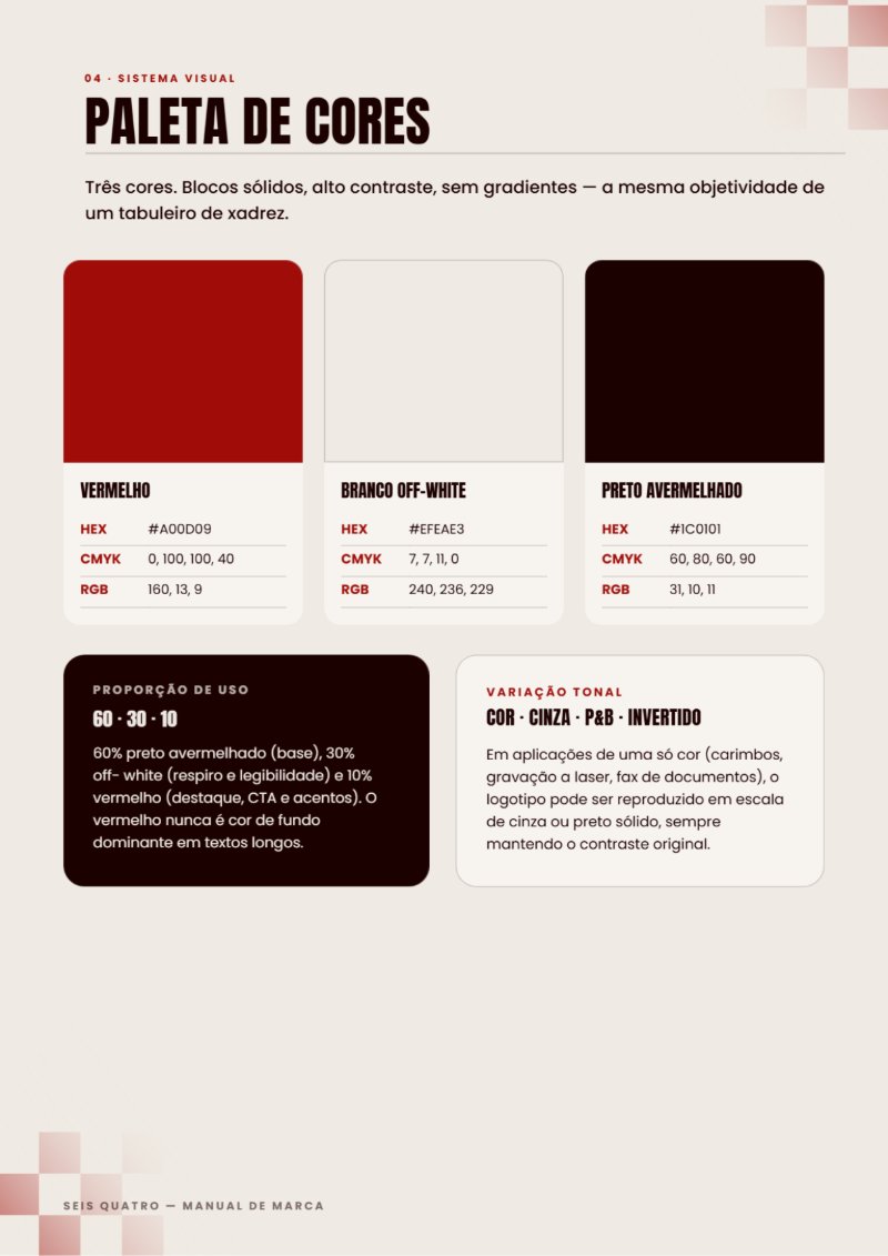 Visual Identidade Seis Quatro — page 10
