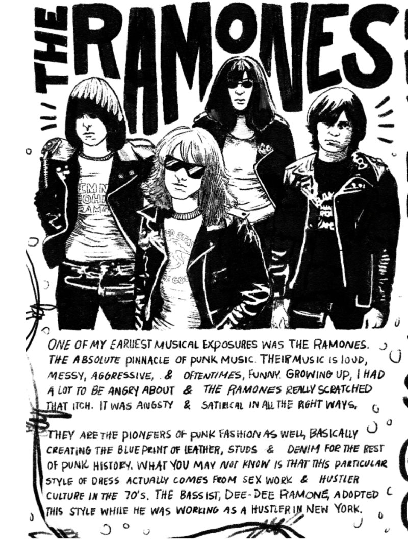 Fem in a Black Leather Jacket — page 8