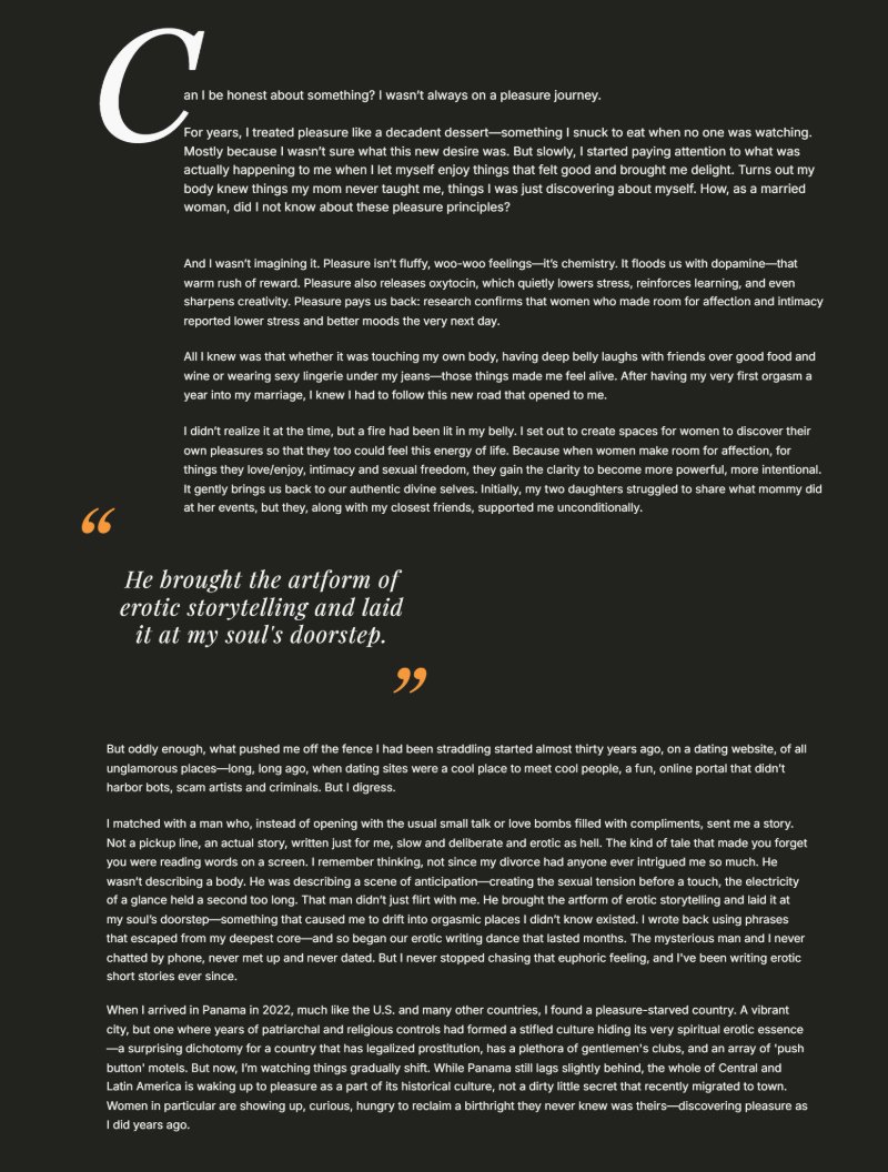 The Panama Pleasure Guide — page 5