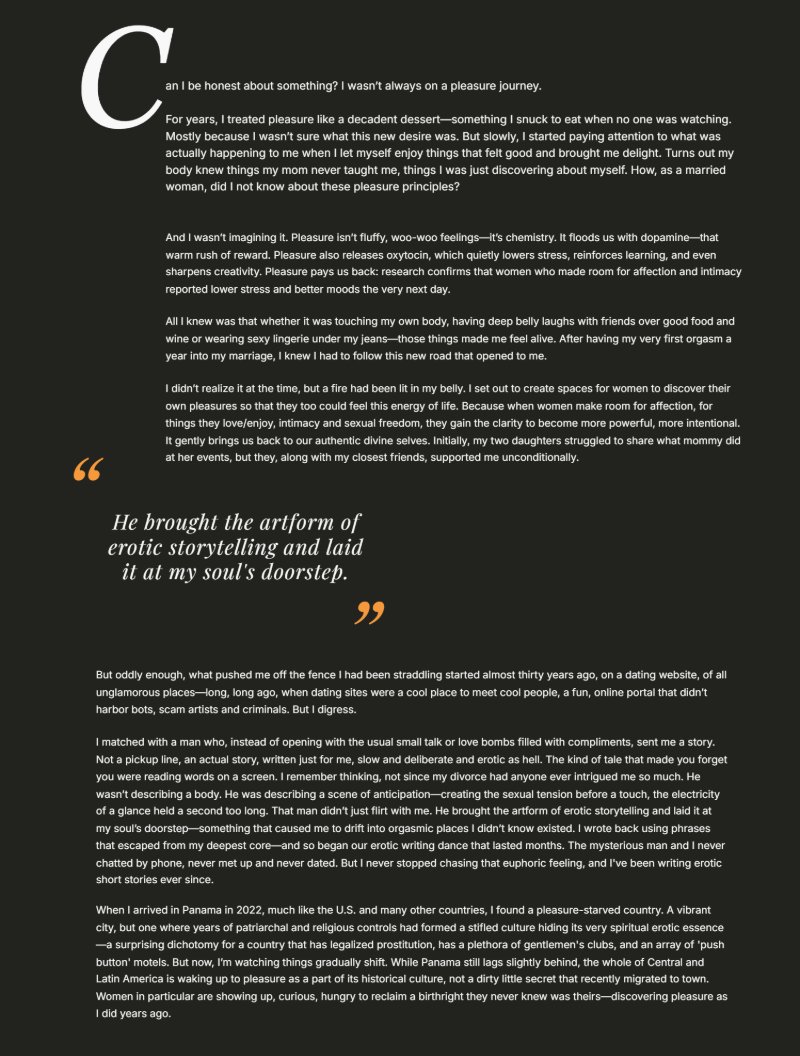 The Panama Pleasure Guide — page 5