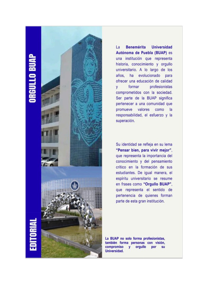 Revista BUAP 360° (1) — page 2